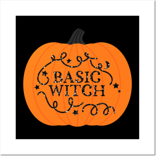 Basic Witch Pumpkin Posters and Art